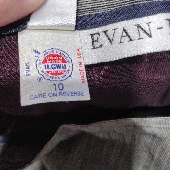 Vintage EVAN PICONE Linen Blend SKIRT SIZE 10 ***NEW WITH TAGS!*** - Picture 8 of 8